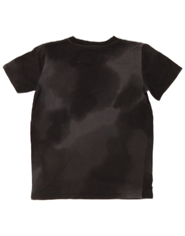 Champion Drenge grafisk T-shirt top 9-10 år Medium Black Tie Dye Bomuld
