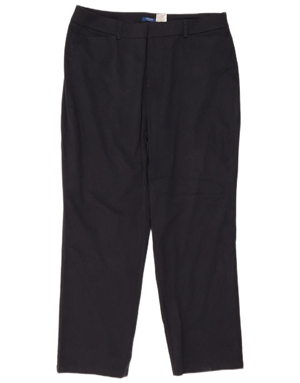 Dockers Dame Plus Size Casual Bukser US 18 2XL W40 L31 Marineblå Bomuld