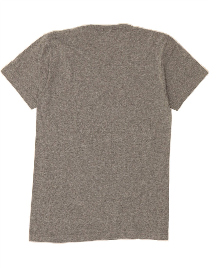KAPPA Womens T-Shirt Top UK 12 Medium Grey Cotton Vintage Kappa and Second-Hand Kappa from Messina Hembry 