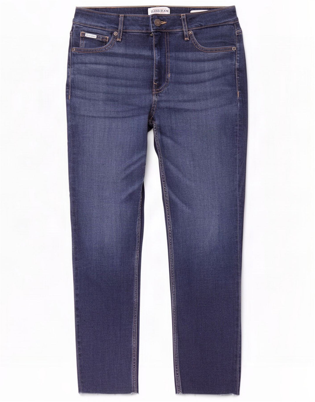 Guess Dame Slim Jeans W27 L27 Blå Lyocell