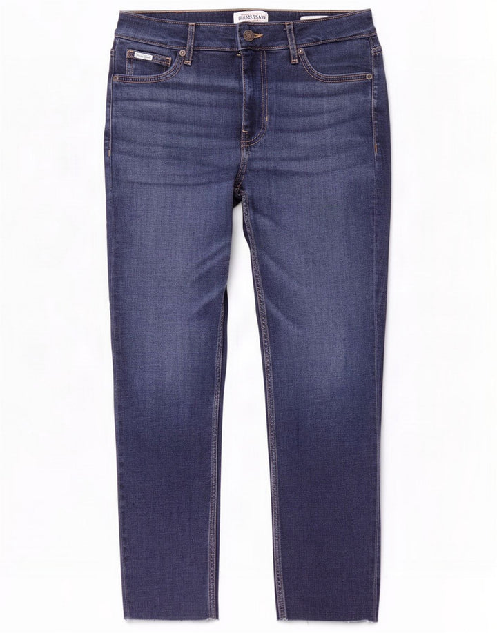 Guess Dame Slim Jeans W27 L27 Blå Lyocell