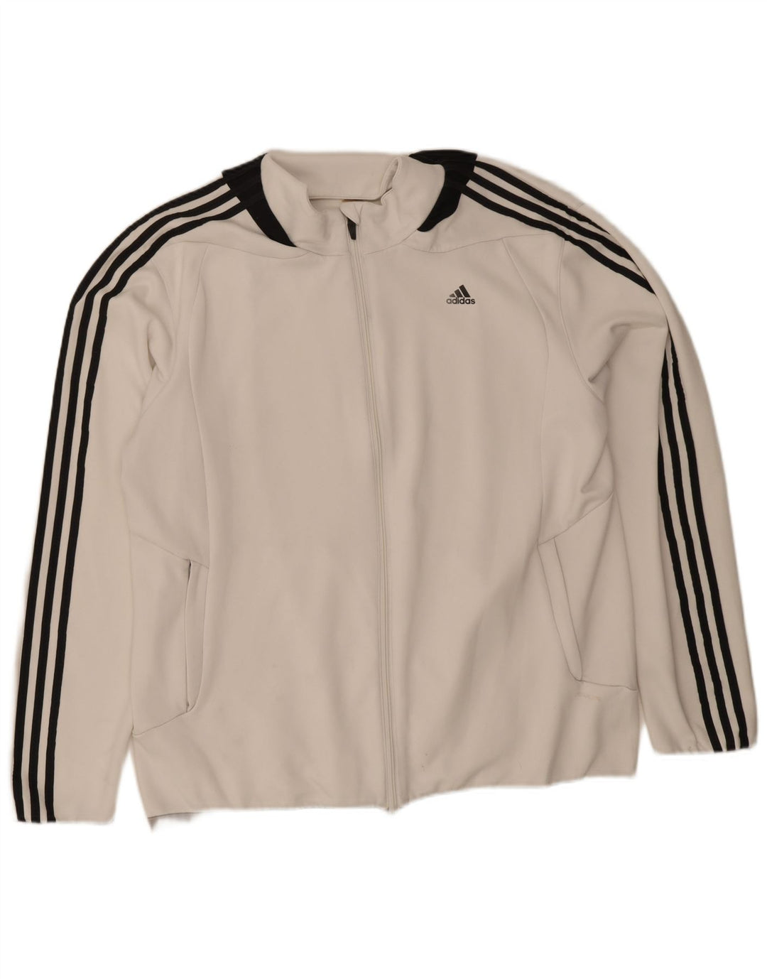 Adidas Herre Climalite Træningsdragt Topjakke XL Hvid Polyester