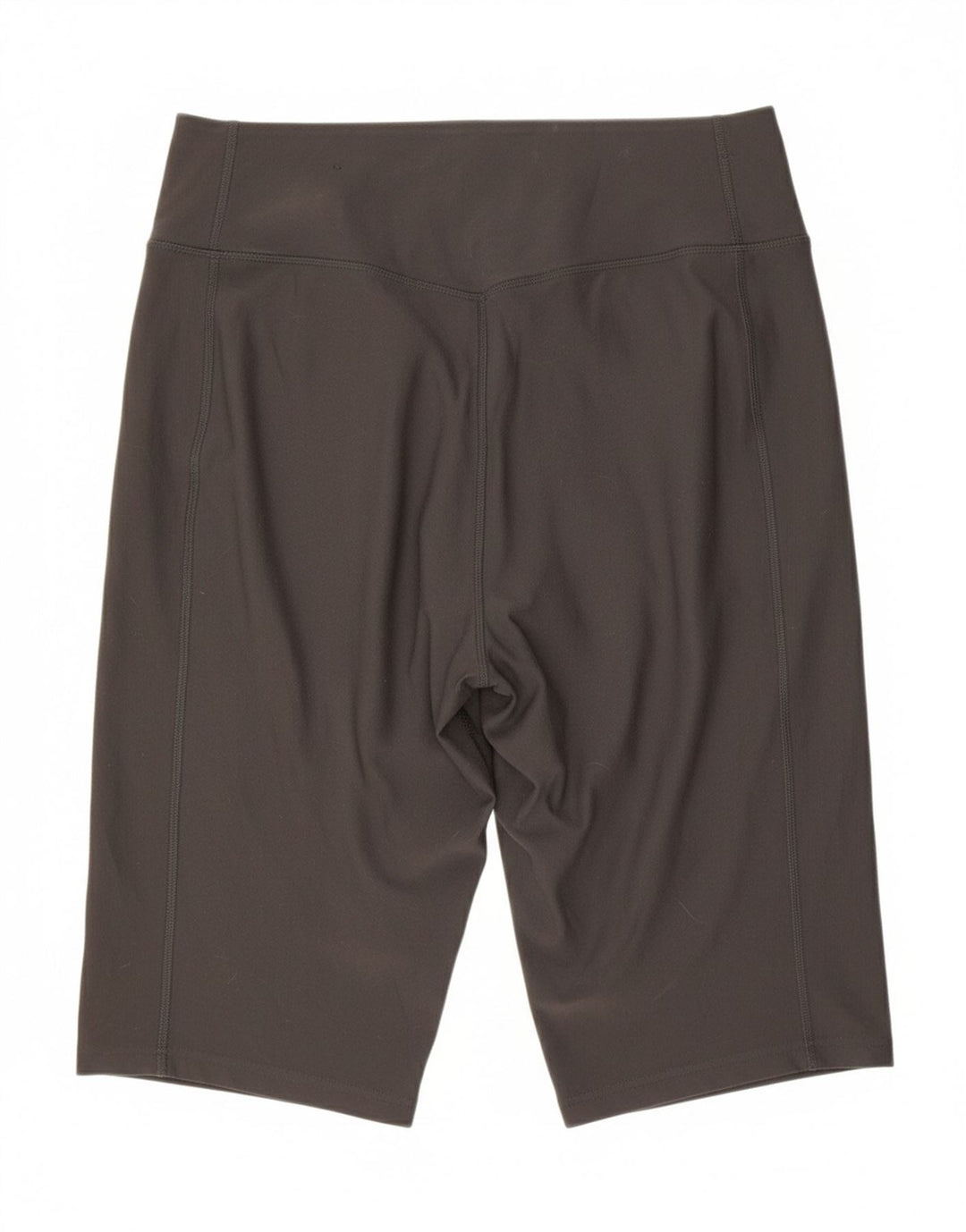 NIKE Womens Dri Fit Bermuda Sport Shorts UK 14 Large Grey Polyester