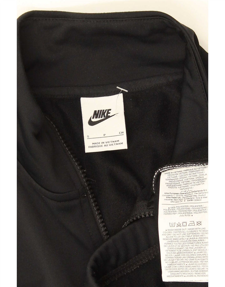 Nike træningsdragt til mænd, topjakke, lille sort polyester