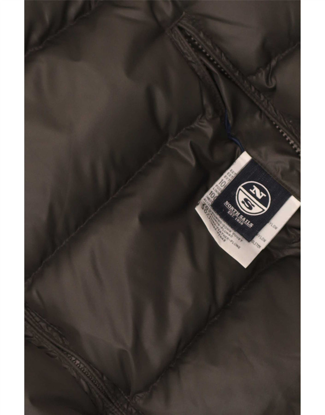 North Sails Herre Polstret Vendbar Gilet UK 42 XL Grå Polyamid