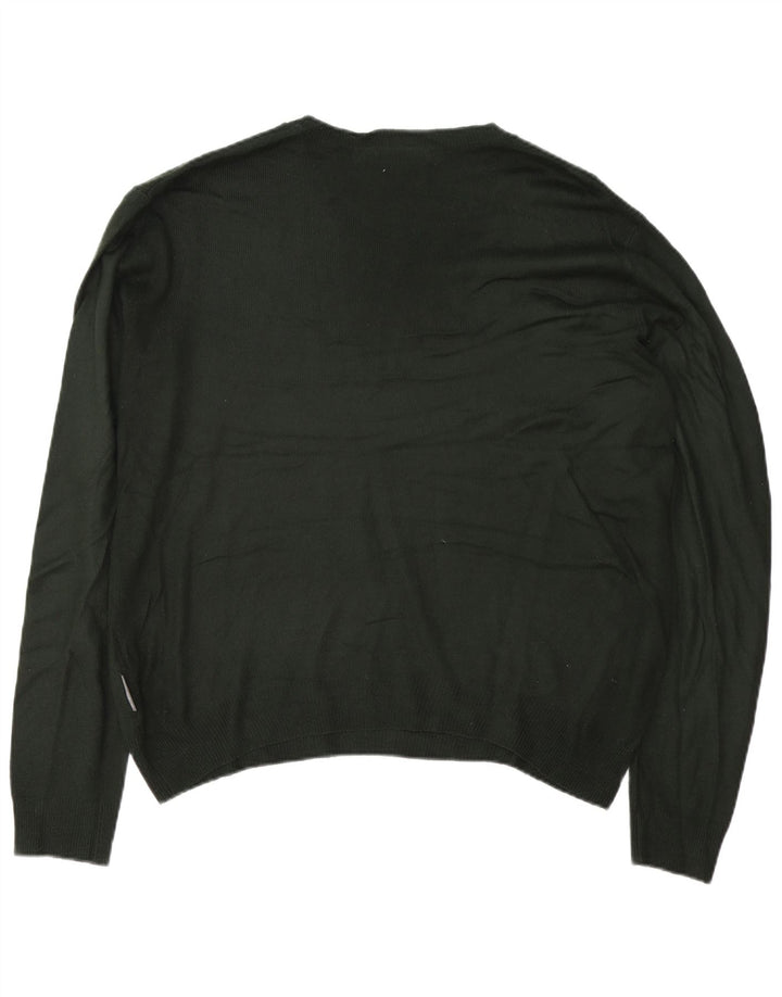 French Connection Herre V-hals sweater Stor Khaki Akryl