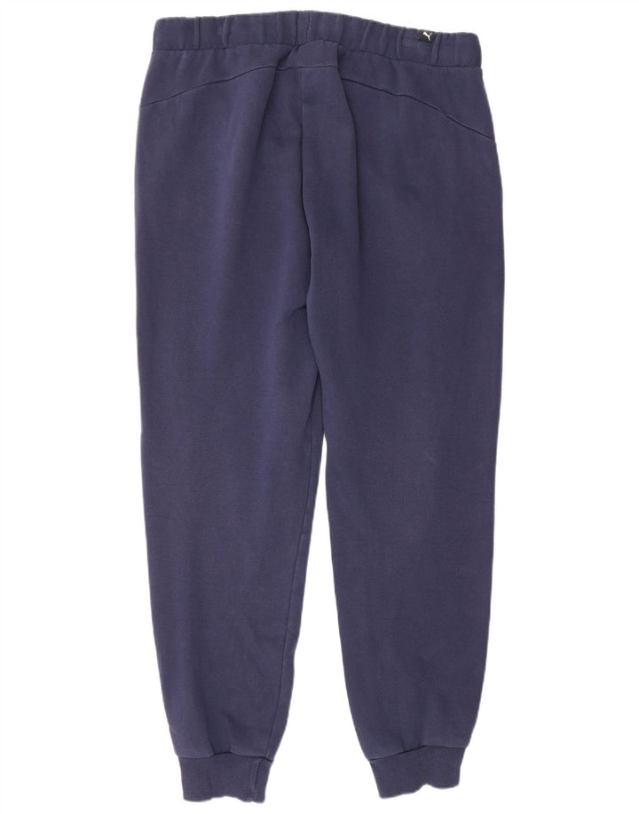Puma Herre træningsdragt Bukser Joggers Large Navy Blue Bomuld
