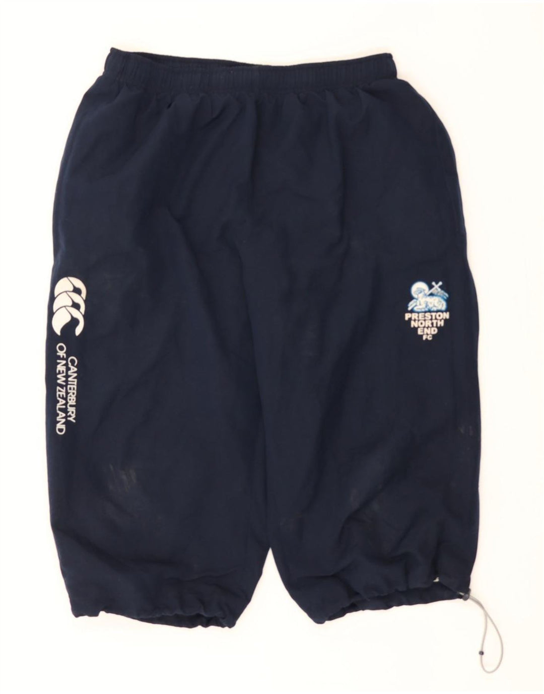 CANTERBURY Mens Sport Shorts Large Navy Blue Polyester Vintage Canterbury and Second-Hand Canterbury from Messina Hembry 