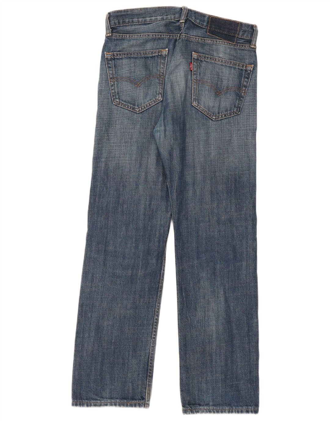 Levi's lige jeans til kvinder W30 L30 Marineblå bomuld