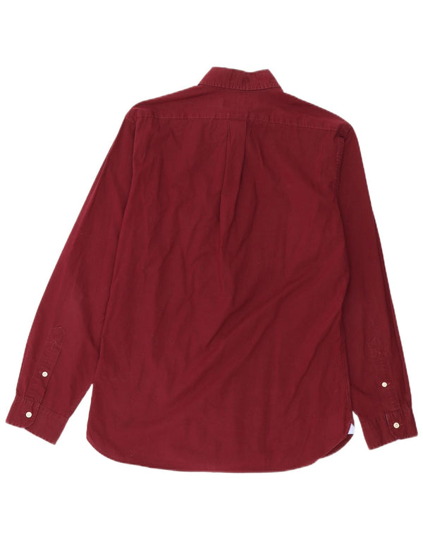 Ralph Lauren Herre Slim Fit skjorte Medium Bourgogne bomuld