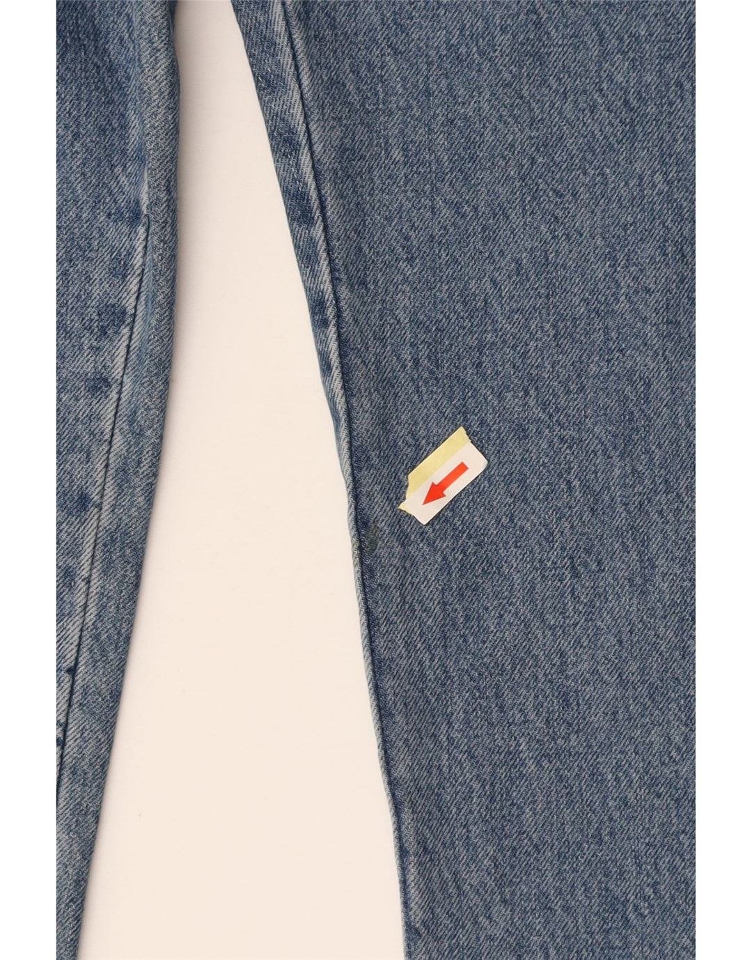 WRANGLER Herre Alaska Straight Jeans W34 L27 Blå Bomuld