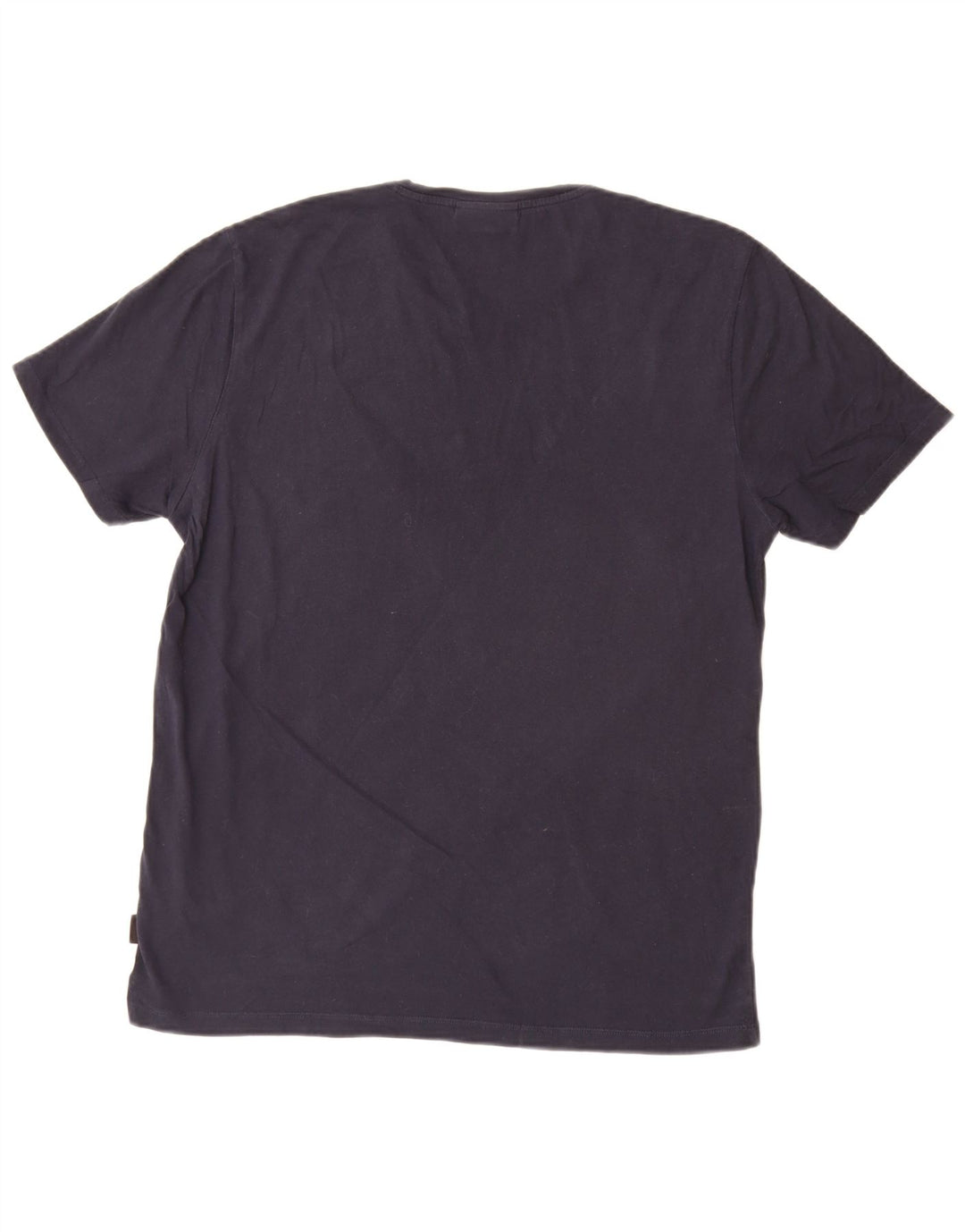 CALVIN KLEIN Herre grafisk T-shirt Top Stor marineblå