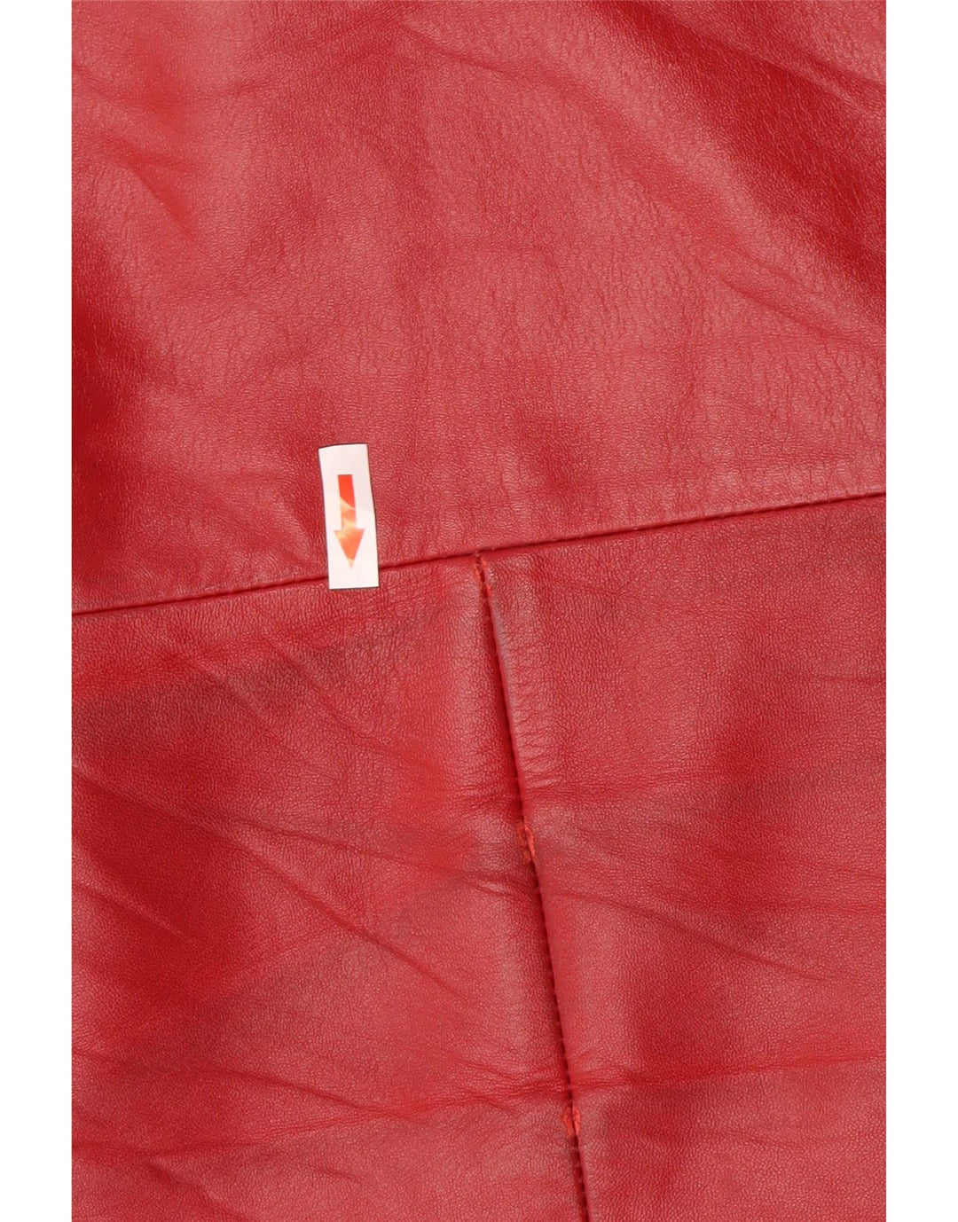 Vintage læderjakke til kvinder IT 44 Medium rødt læder