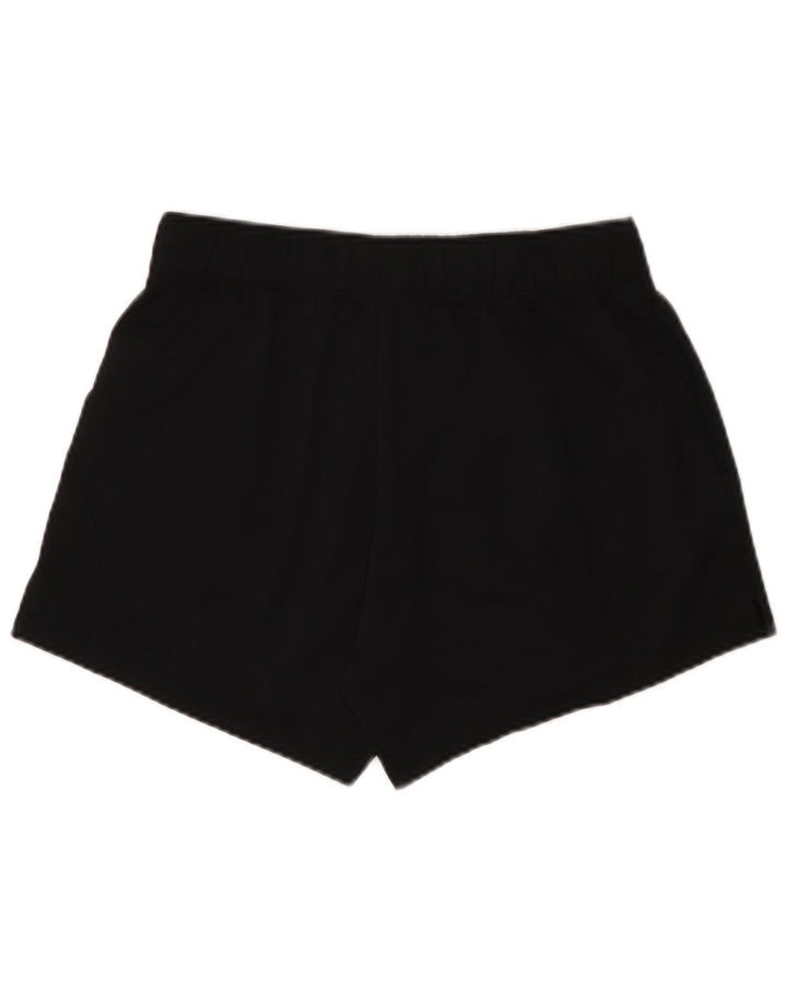 Nike Dame Dri Fit Sport Shorts UK 16 Large Black Polyester