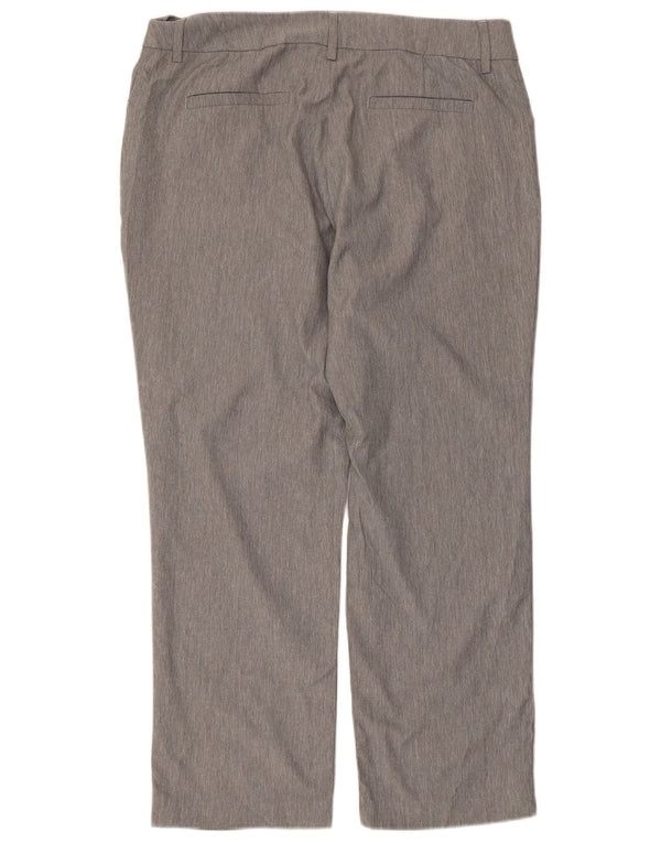 Lee Dame Mid Rise Relaxed Fit Casual Bukser US 12 Large W36 L26 Grå