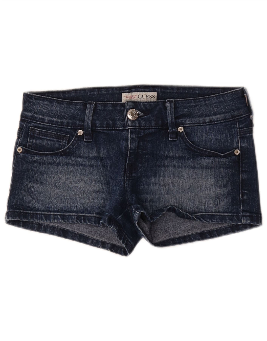 Guess denimshorts til kvinder W29 Mellemblå bomuld