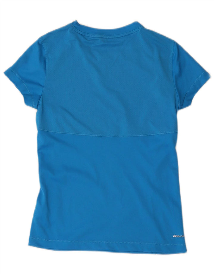 Adidas Boys Climacool T-Shirt Top 11-12 År Blå Polyester