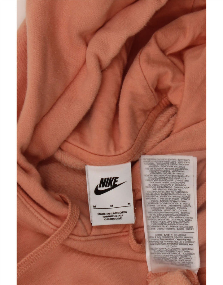 NIKE hættetrøje til mænd, medium orange bomuld