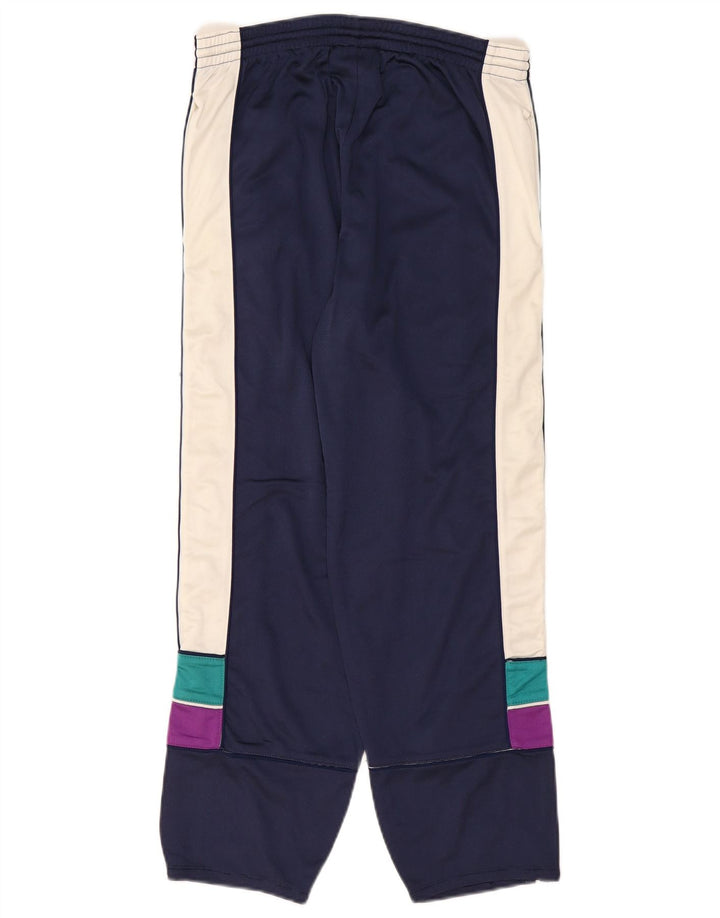 Kappa Herre grafisk træningsdragt Bukser Joggers Medium Navy Blue Colourblock