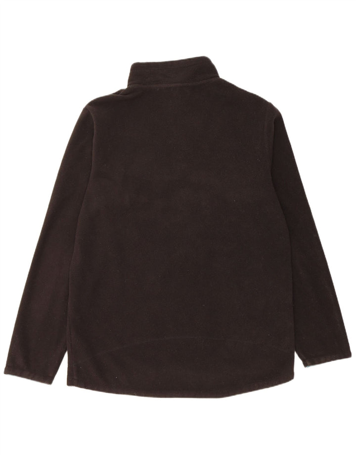 Weird Fish Herre lynlås hals Fleece Jumper Medium Sort Polyester