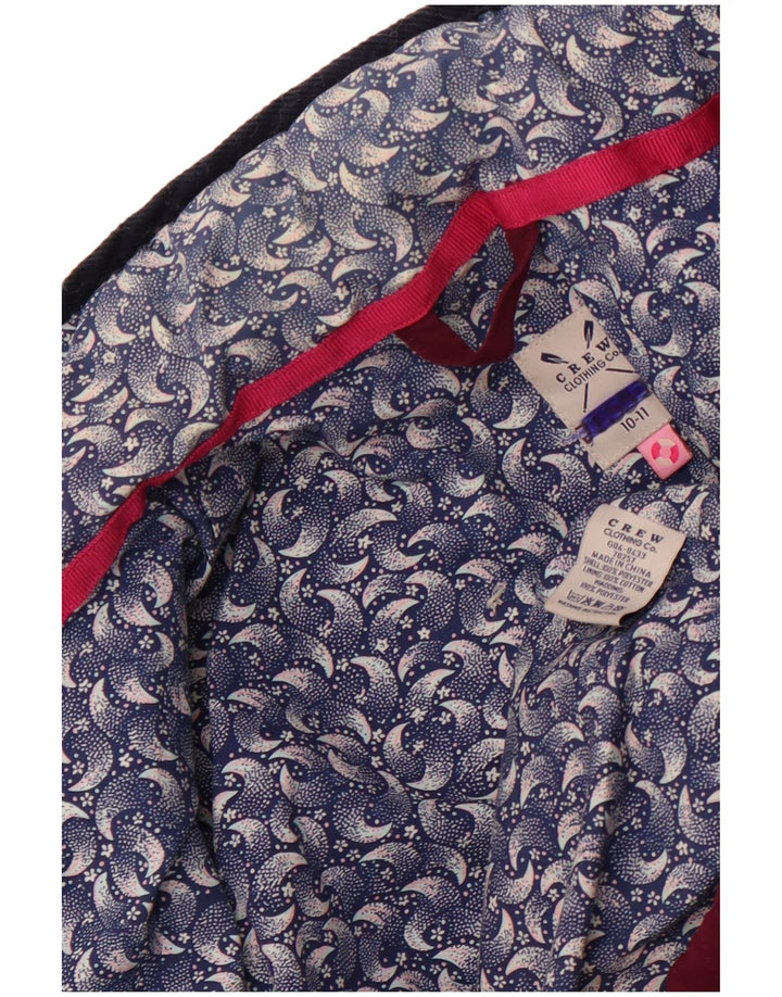 CREW TØJ Pige Quiltet jakke 10-11 År Burgundy Polyester