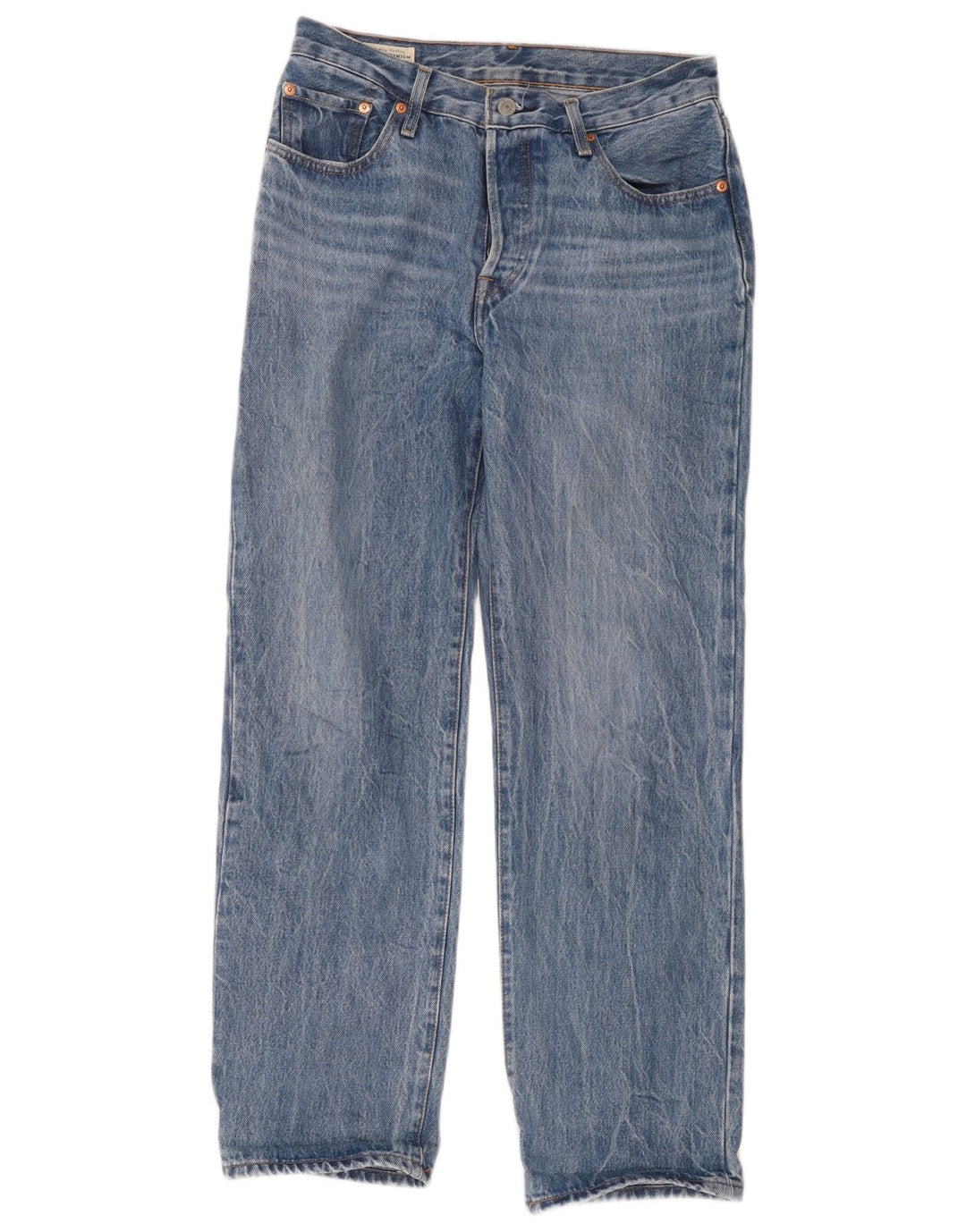 Levi's Straight Jeans til mænd W26 L30 blå bomuld