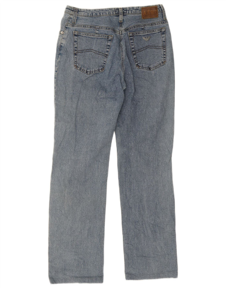 Armani Dame Comfort Fit Straight Jeans W29 L28 Blå