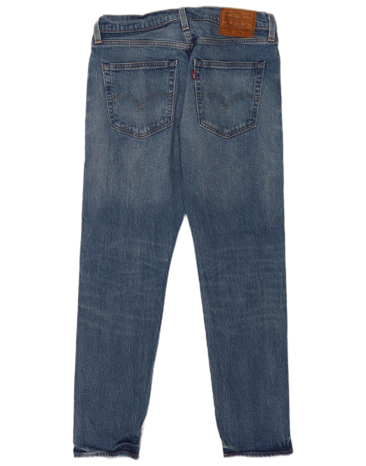 Levi's Herre 512 Slim Tapered Jeans W32 L30 Blå Bomuld