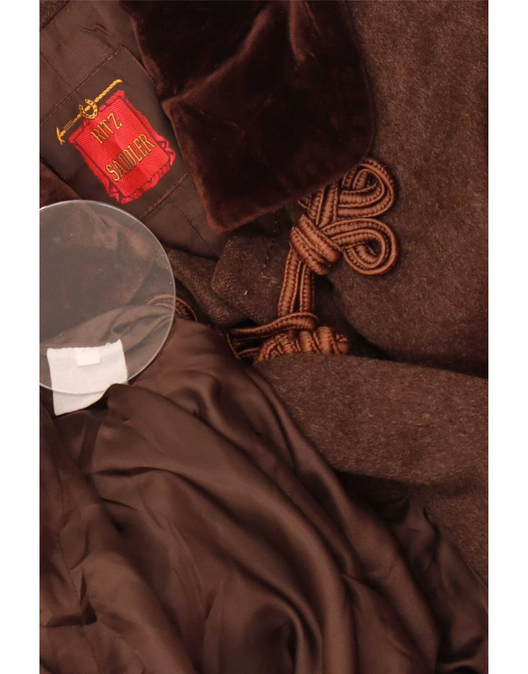 Ritz Saddler Womens Trachten Oversized Duffle Coat EU 40 Medium Brown