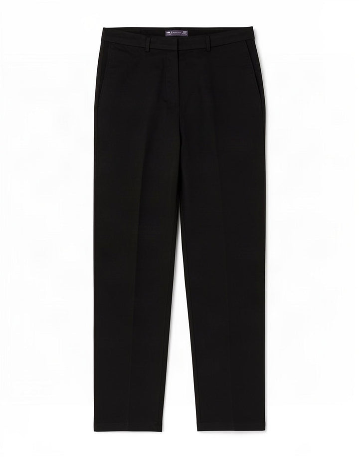 Marks & Spencer Lige Chinobukser til kvinder UK 12 Medium W32 L31 Sort
