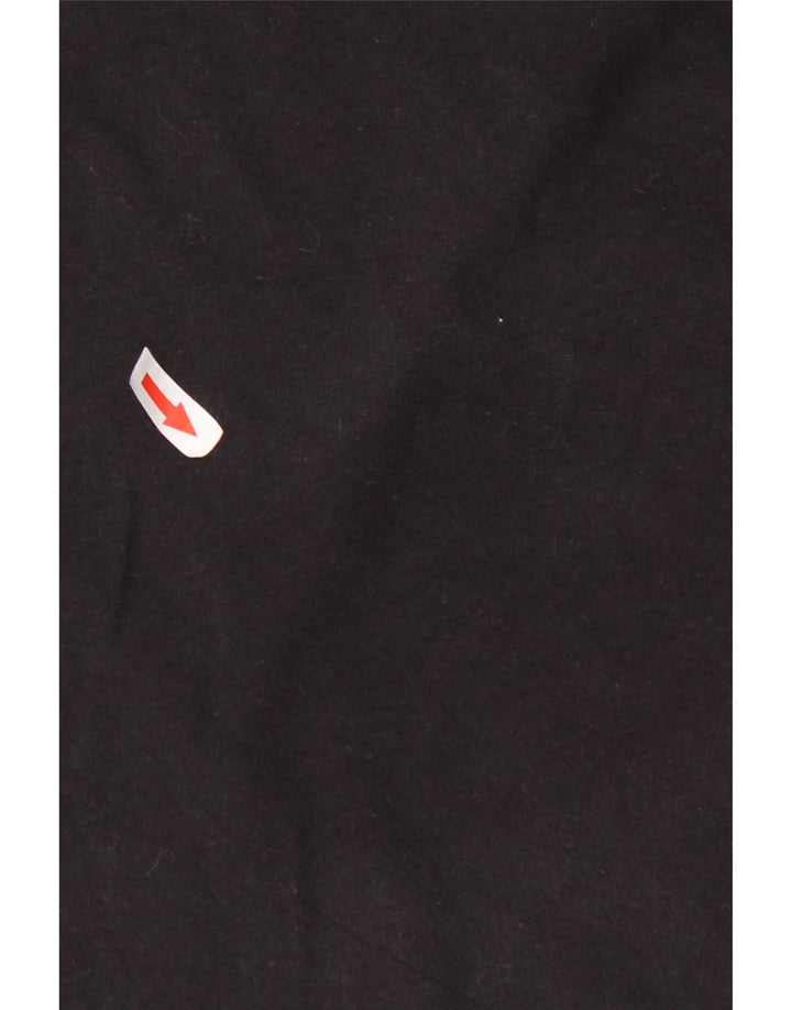 Hurley Herre Kortærmet Regular T-Shirt Top Stor Sort Bomuld