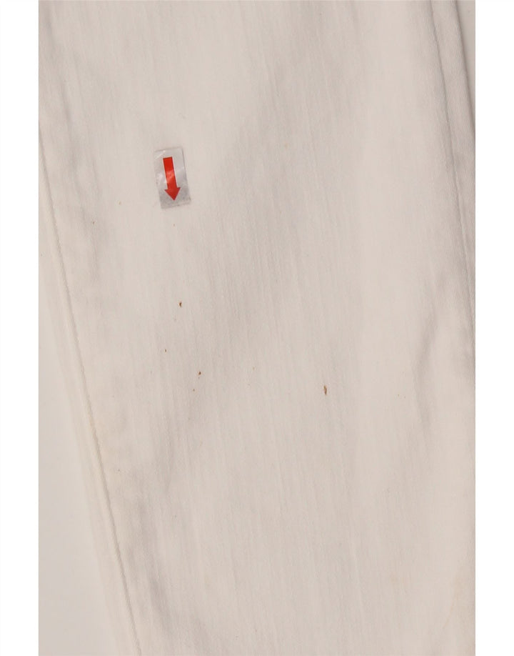 J. CREW Womens Slim Jeans W25 L28 White Cotton Vintage J. Crew and Second-Hand J. Crew from Messina Hembry 