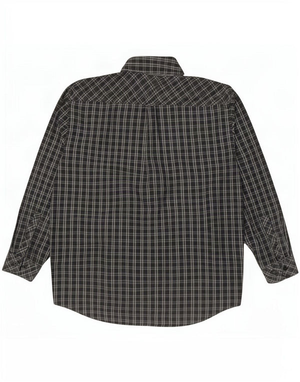 Ben Sherman Mens Shirt 2XL Grey Check Cotton