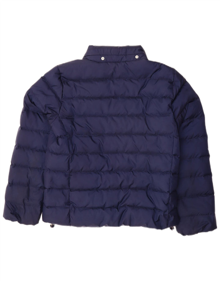 LEVI'S Oversized hættejakke til kvinder UK 10 Small Navy Blue
