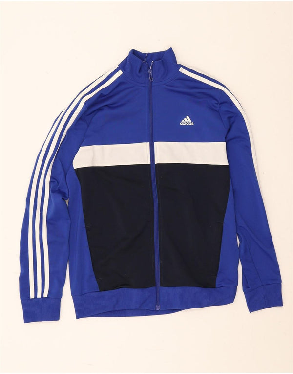 Adidas Træningsdragt Topjakke til drenge 13-14 år Blå Colourblock Polyester