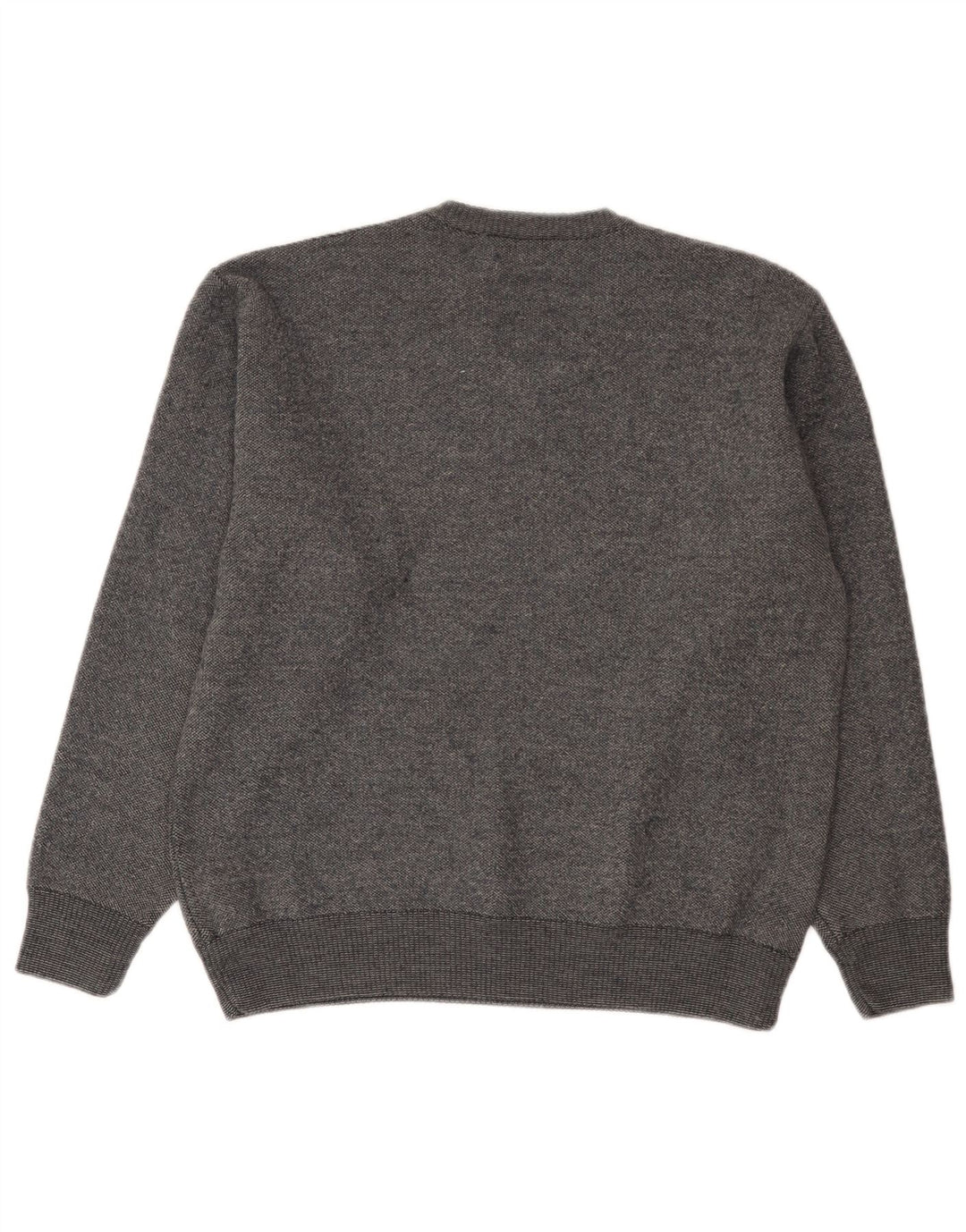 Marks & Spencer Dame V-hals sweater UK 16 Large Grey Flecked
