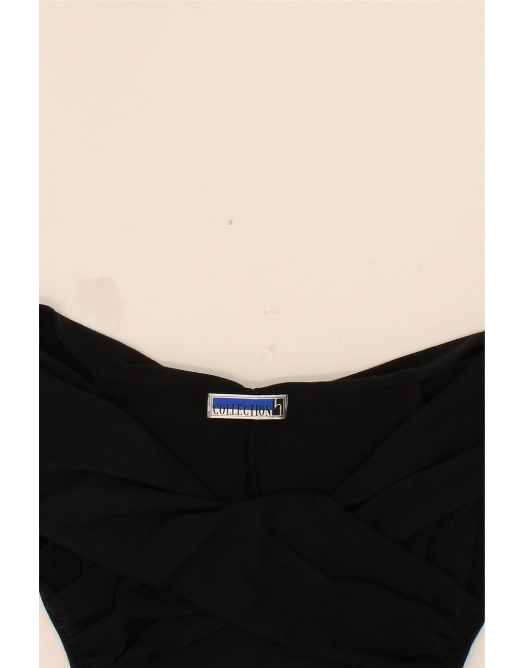 COLLECTION Womens Off Shoulder Dress UK 16 Large Black Polyester Vintage Collection and Second-Hand Collection from Messina Hembry 