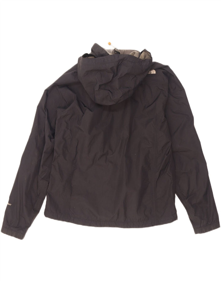 The North Face Dame Hyvent Hætte Oversized regnjakke UK 10 Small Black