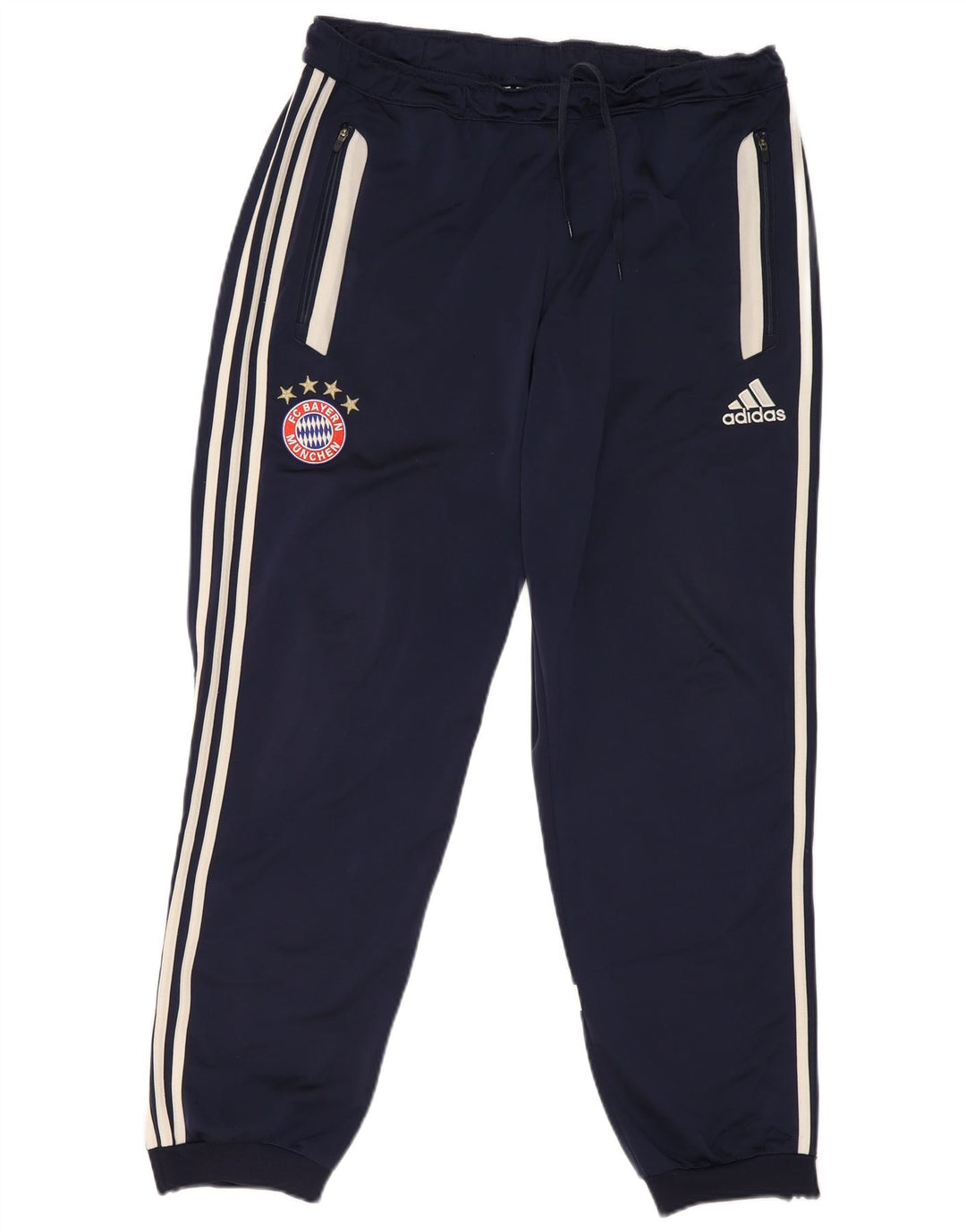 ADIDAS Træningsdragt til mænd Joggers UK 44/46 Large W36 L32 Navy Blue