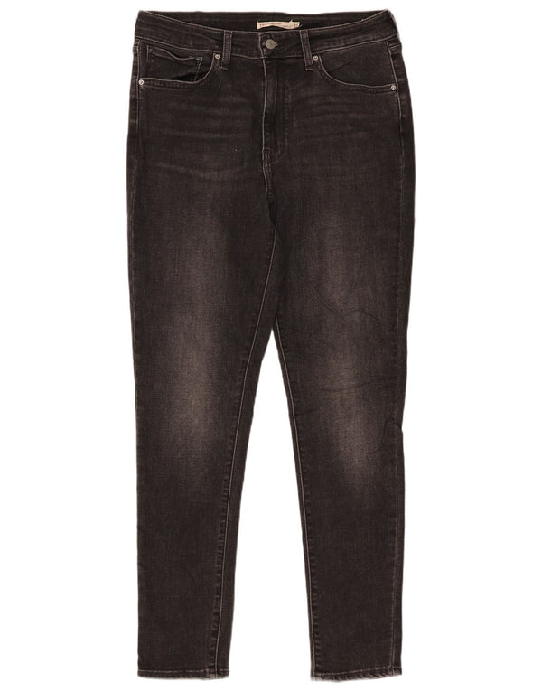 Levi's Dame 721 Skinny Jeans W31 L30 Grå Bomuld