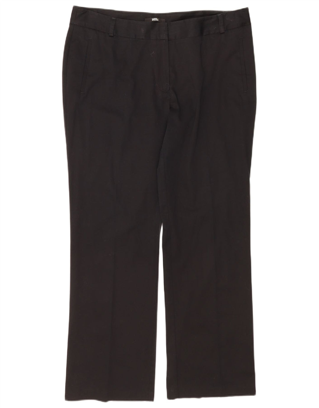 Marks & Spencer Dame Bootcut Casual Bukser UK 16 Large W38 L30 Black
