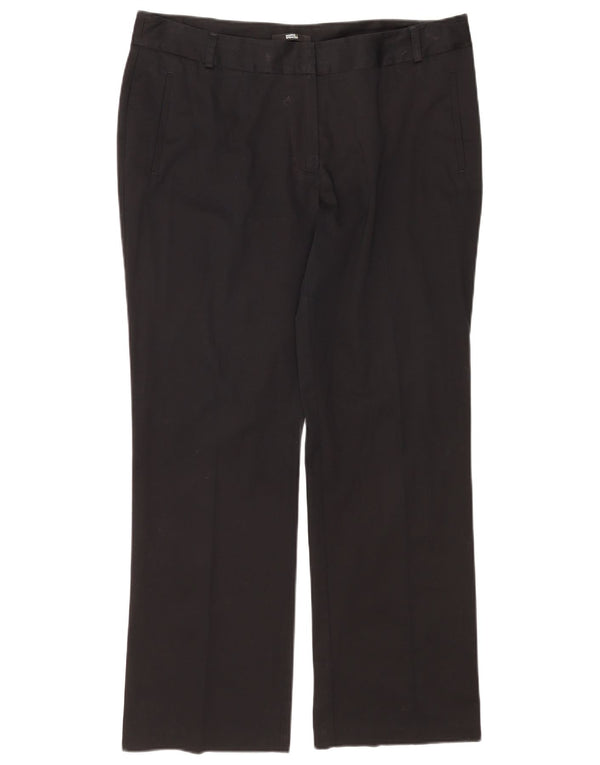 Marks & Spencer Dame Bootcut Casual Bukser UK 16 Large W38 L30 Black