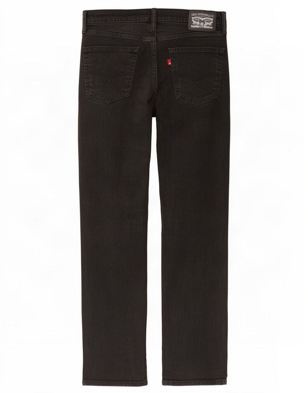 Levi's Straight Jeans til mænd W32 L32 Sort Bomuld