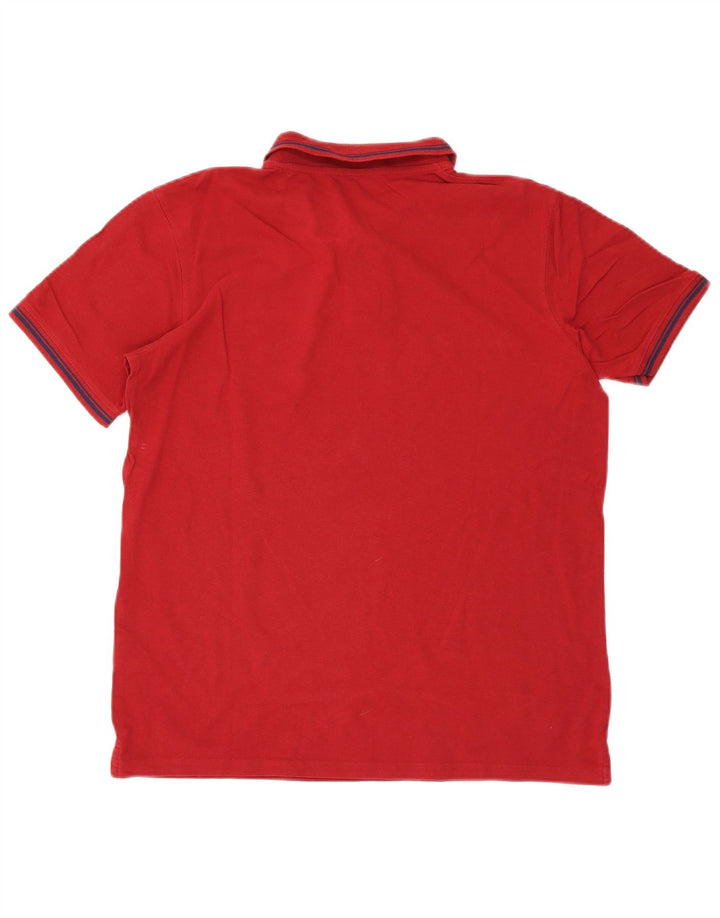 Carrera herre poloshirt XL rødstribet bomuld