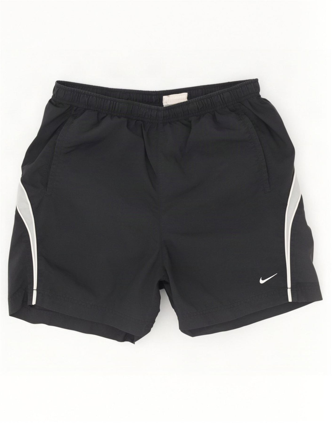 Nike Herre Sportshorts XL Sort Colourblock Nylon