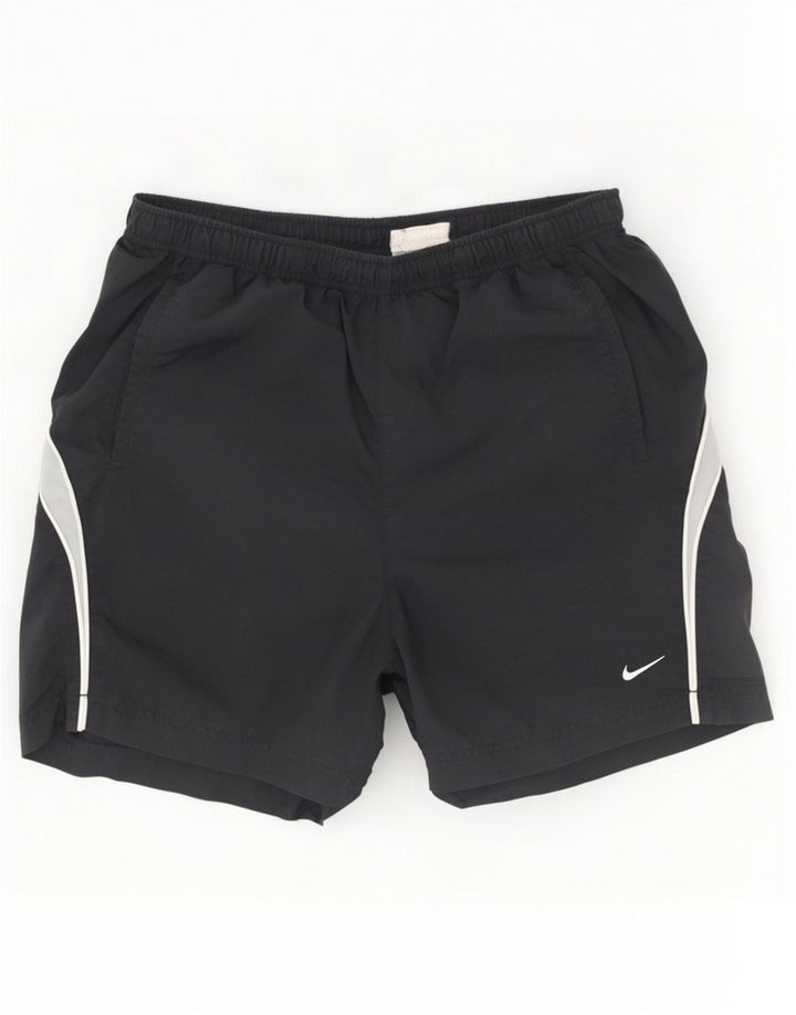 Nike Herre Sportshorts XL Sort Colourblock Nylon
