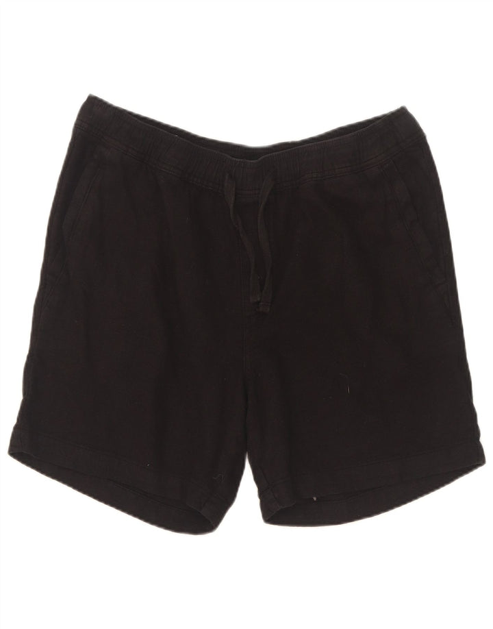 Zara Herre Sportshorts Medium Sort Bomuld