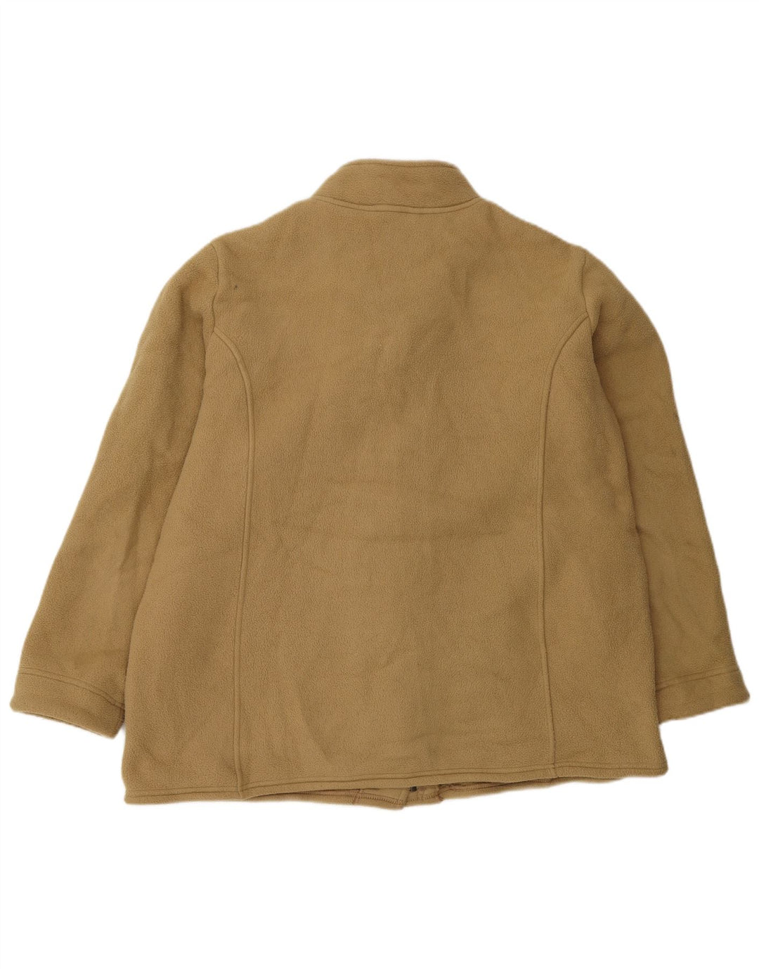 Marks & Spencer Fleecejakke til kvinder UK 20 2XL Brun Polyester