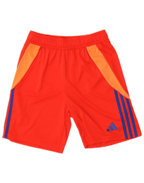 Adidas Boys Aeroready Sports Shorts 13-14 år Rød Colourblock