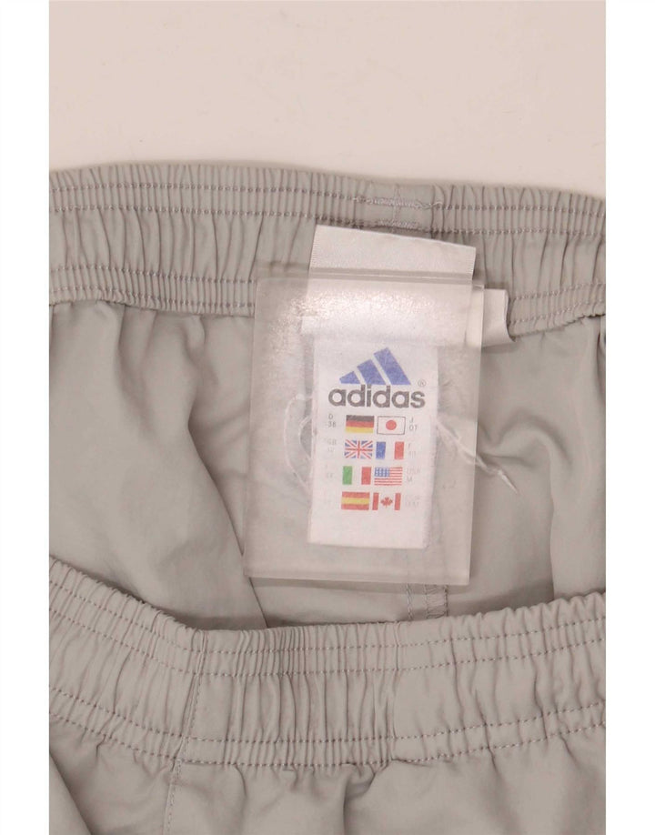 Adidas sportsshorts til kvinder UK 12 mellemgrå polyester
